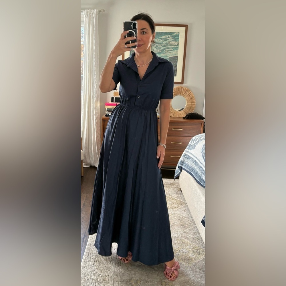 Clocolor Navy Blue Maxi Dress